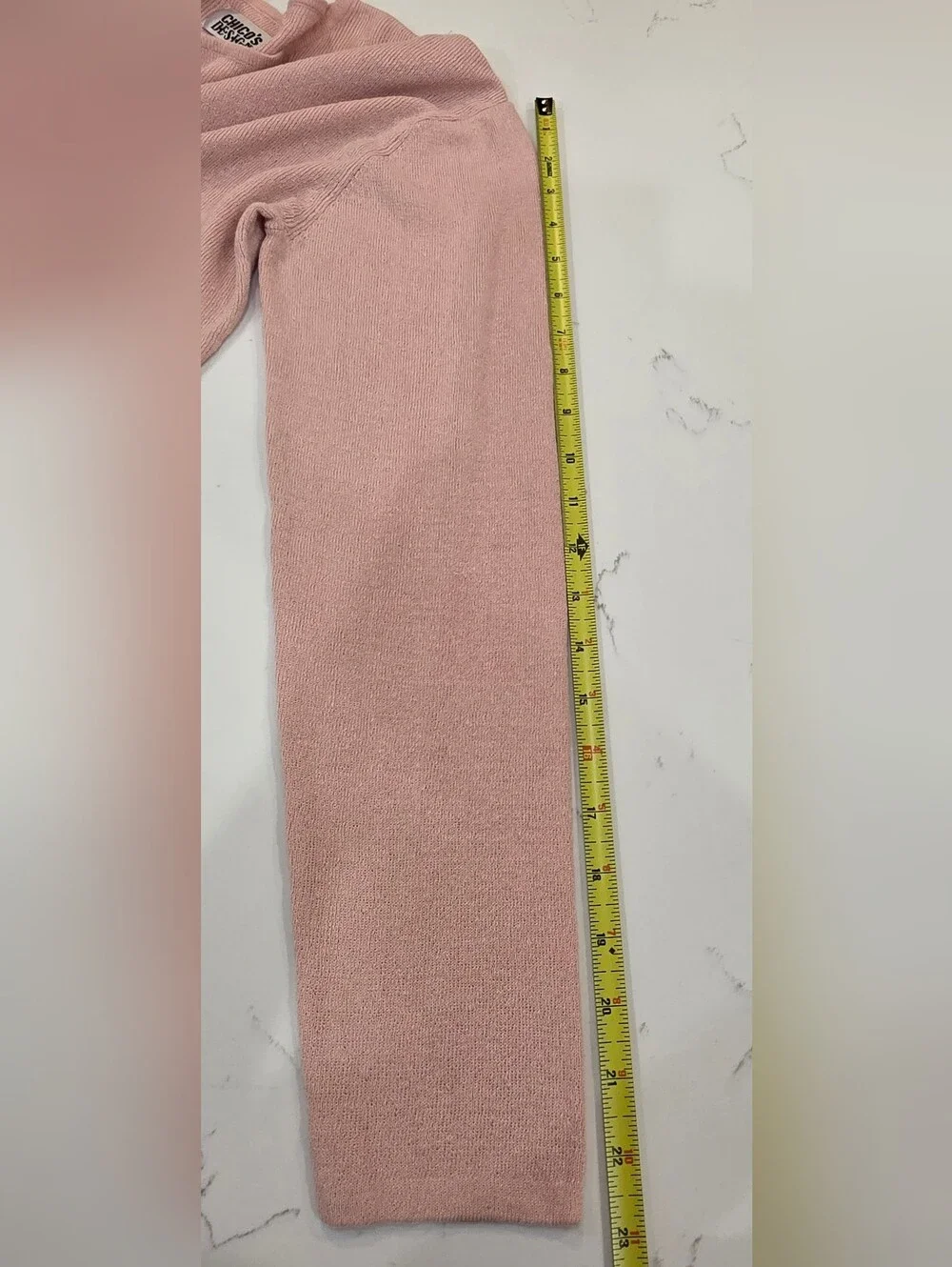 Chico's Design Blush Pink  Knit Sweater Size 2 (US 12) *190